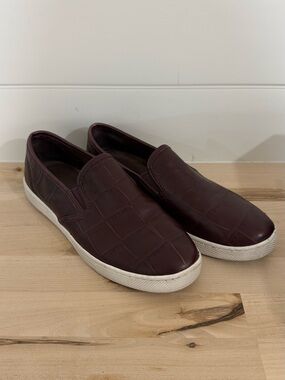 Coach Women's Slip-On Loafers in Oxblood